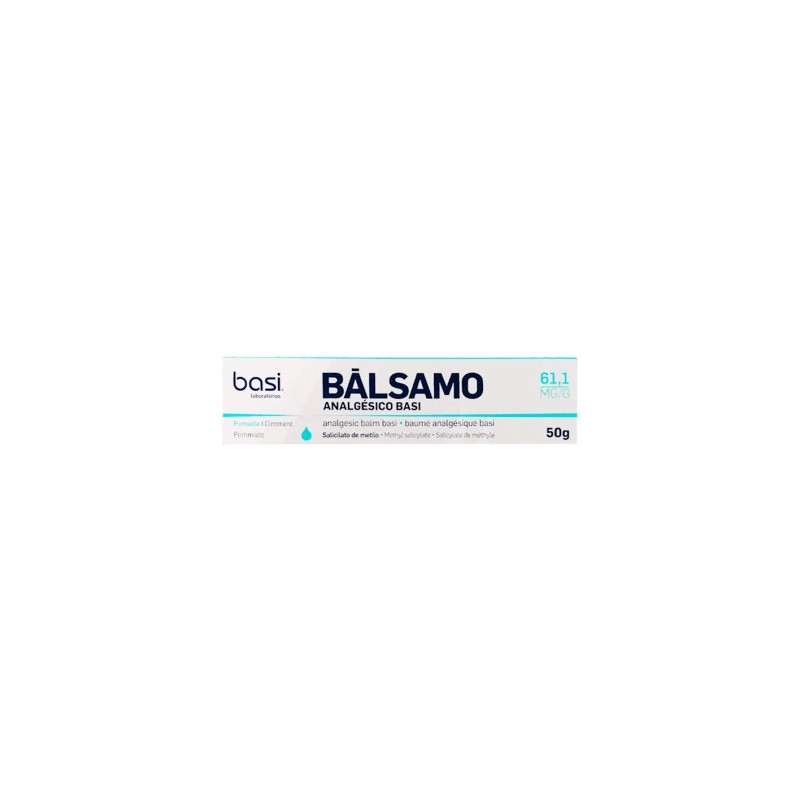 Bálsamo Analgésico Basi 61,1mg/g Pomada 50g