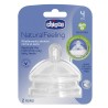 Chicco Tetina NaturalFeeling  Fluxo Regulável 4M+ (x2 Unidades)