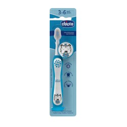 Chicco Escova de Dentes 3-6A Azul