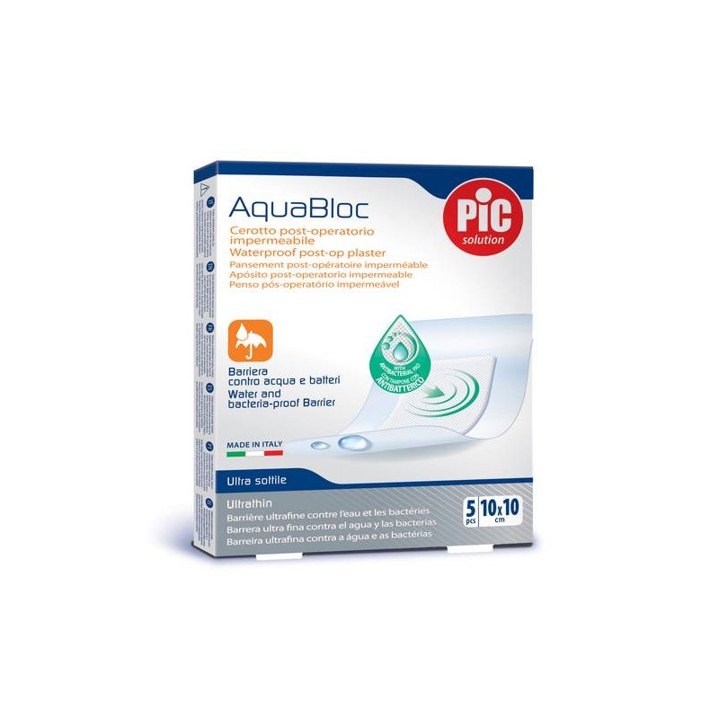 Penso pós-operatório AquaBloc 10x10cm X5