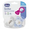 Chicco Chupetas Physio Comfort Menino 0-6M (X2 Unidades)