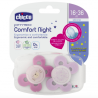 Chicco Chupeta Silicone Physio Comfort Night Menina 16-36M