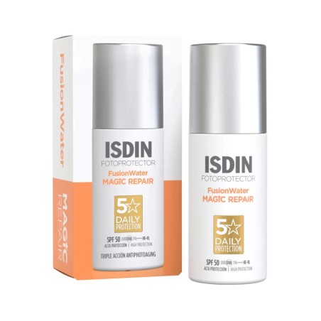 Protetor Solar Isdin Fusion Water Magic Age Repair Creme SPF50+ 50ml