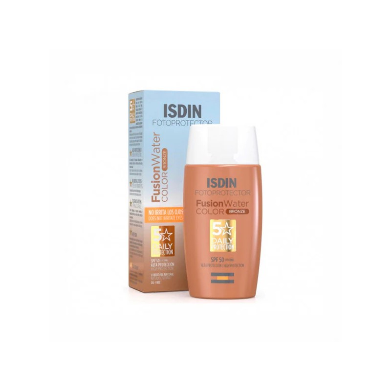 Protetor Solar Isdin Fusion Water Color Bronze SPF50 50ml