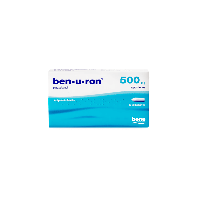 Ben-U-Ron 500mg 10 supositórios