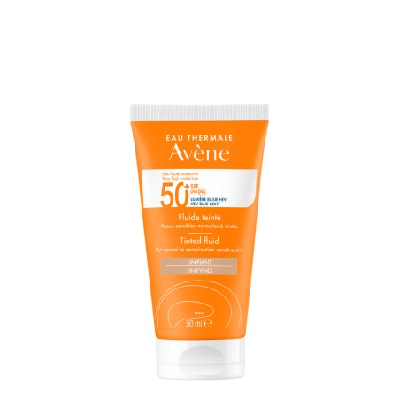 Protetor Solar Avène Fluído com Cor SPF50+ 50ml