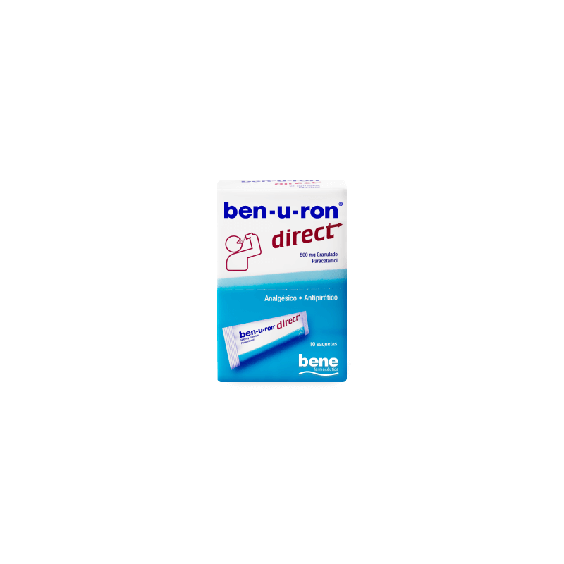 Ben-u-ron Direct 500 mg granulado 10 Saquetas