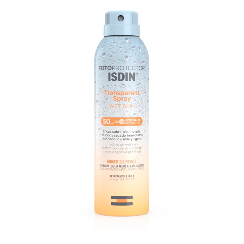 Protetor Solar Isdin Wet Skin Spray SPF50 250ml