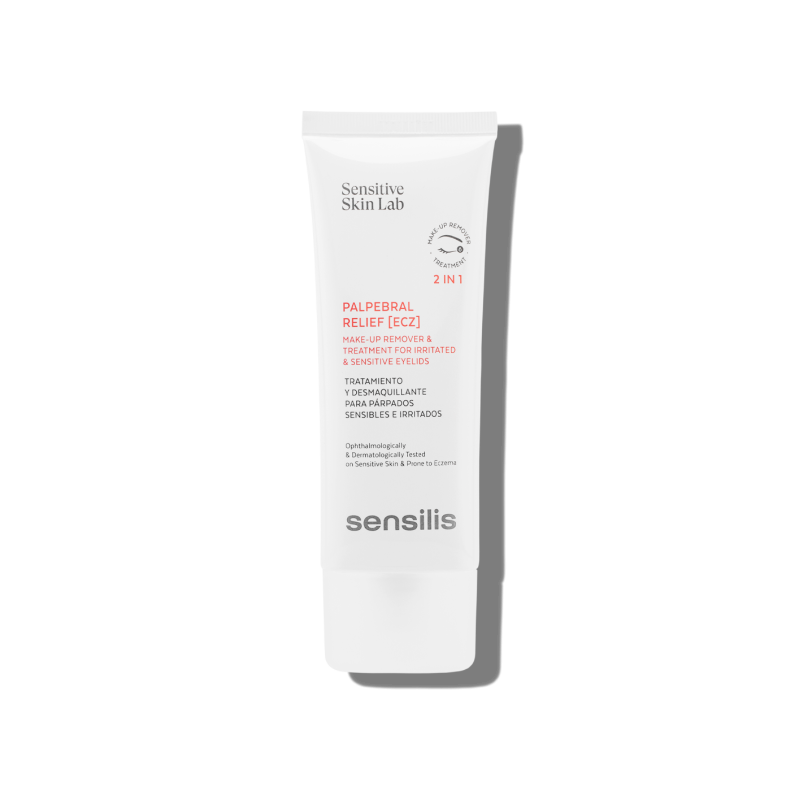 Sensilis Palpebral Relief [ECZ] Creme-Emulsão 100 ml – Tratamento e Desmaquilhante para Pálpebras Sensíveis e Irritadas