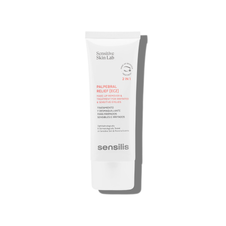 Sensilis Palpebral Relief [ECZ] Creme-Emulsão 100 ml – Tratamento e Desmaquilhante para Pálpebras Sensíveis e Irritadas