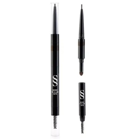 Sensilis Eyebrow Sculptor Lápis Sobrancelhas 3 em 1 Tom 04 Espresso