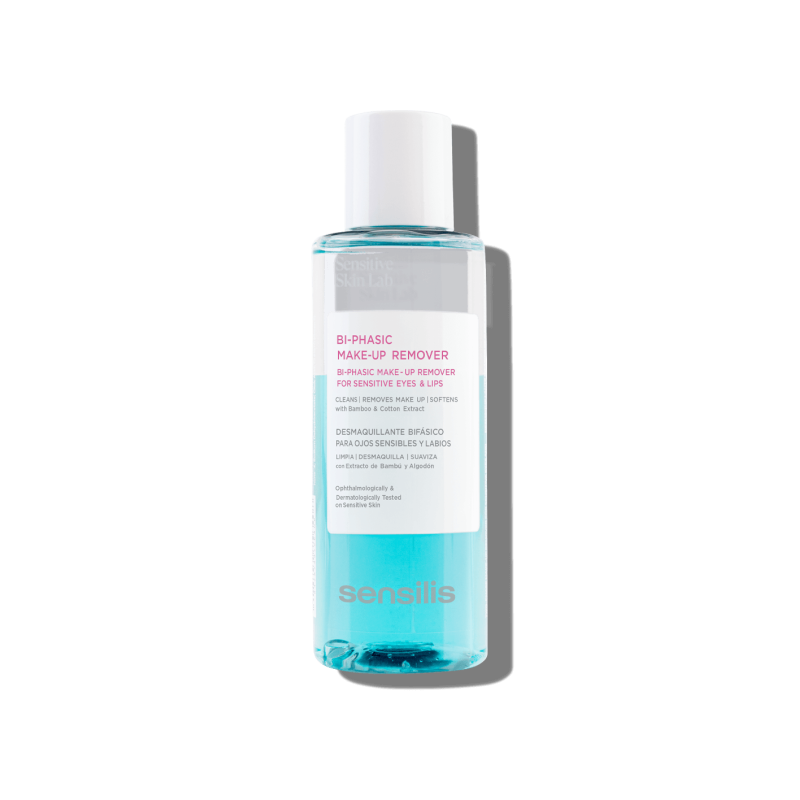 Sensilis Ritual Care Desmaquilhante Bifásico 150 ml para Olhos e Lábios – Remove Maquilhagem à Prova de Água