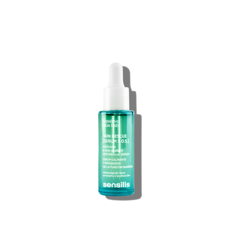Sensilis Skin Rescue Sérum SOS 30 ml – Sérum Calmante e Reparador para Pele Sensível