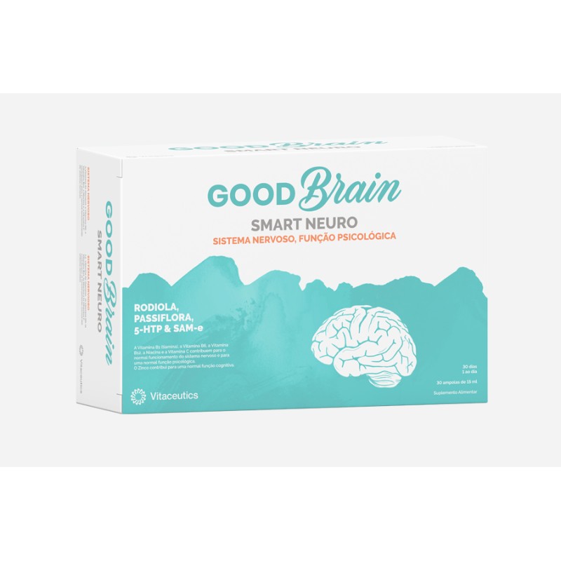 Good Brain Smart Neuro 30 Ampolas Bebíveis
