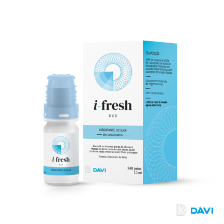 I-Fresh Duo Solução Oftálmica 10ml
