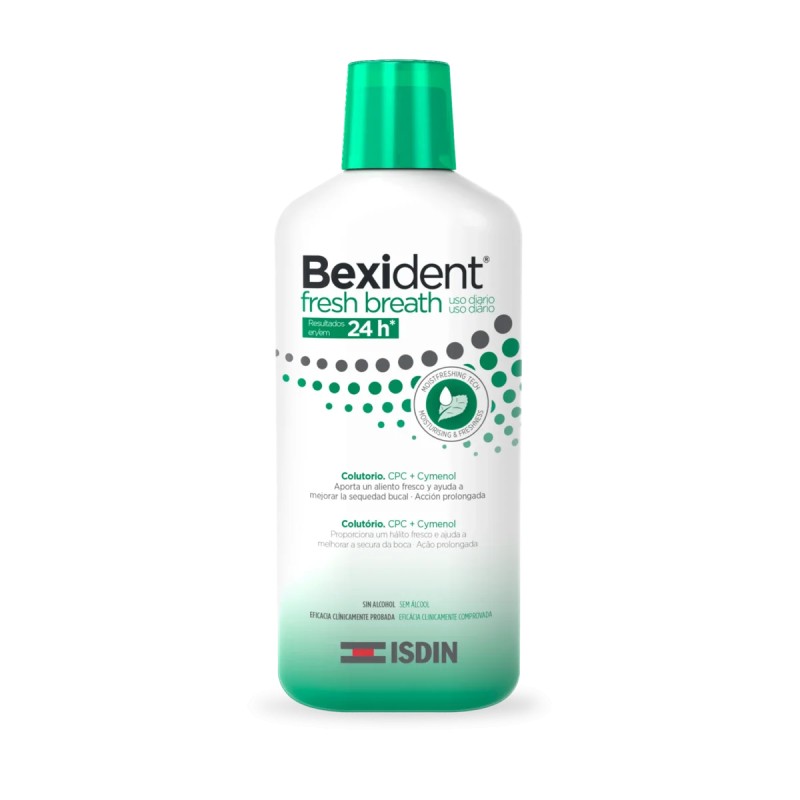 Isdin Bexident Fresh Breath Colutório 500ml