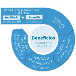 Isdin Nutratopic Pro-AMP Gel de Banho Emoliente 400ml