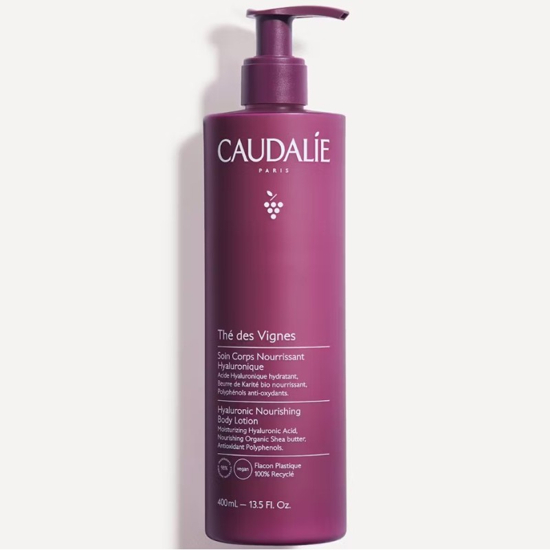 Caudalie Thé des Vignes Loção Corporal 400ml – Hidratante Suavizante e Perfumado para Todos os Tipos de Pele