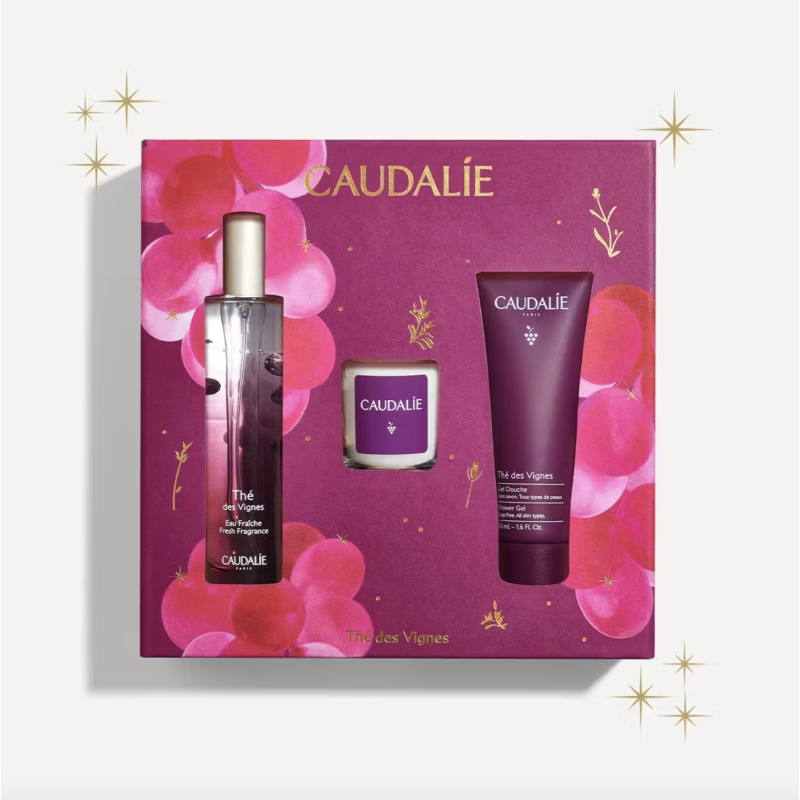 Caudalie Thé des Vignes Conjunto Água Fresca – Perfume e Cuidado Corporal