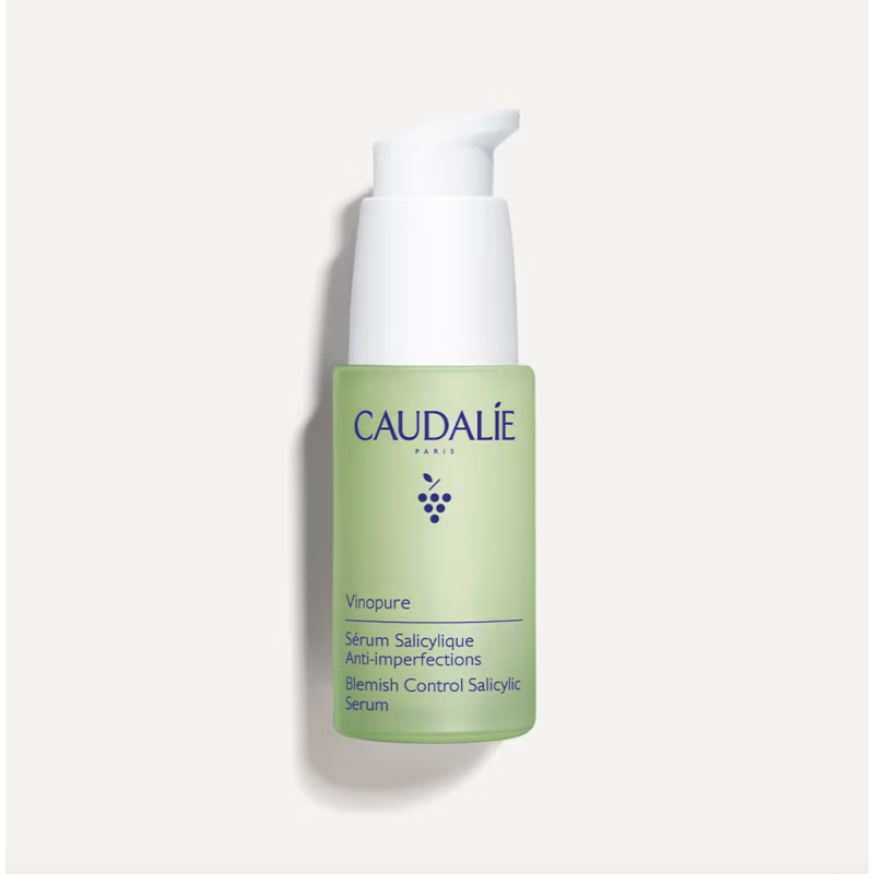 Caudalie Vinopure Sérum Anti-Imperfeições 30ml – Purifica, Alisa e Reduz Borbulhas e Poros