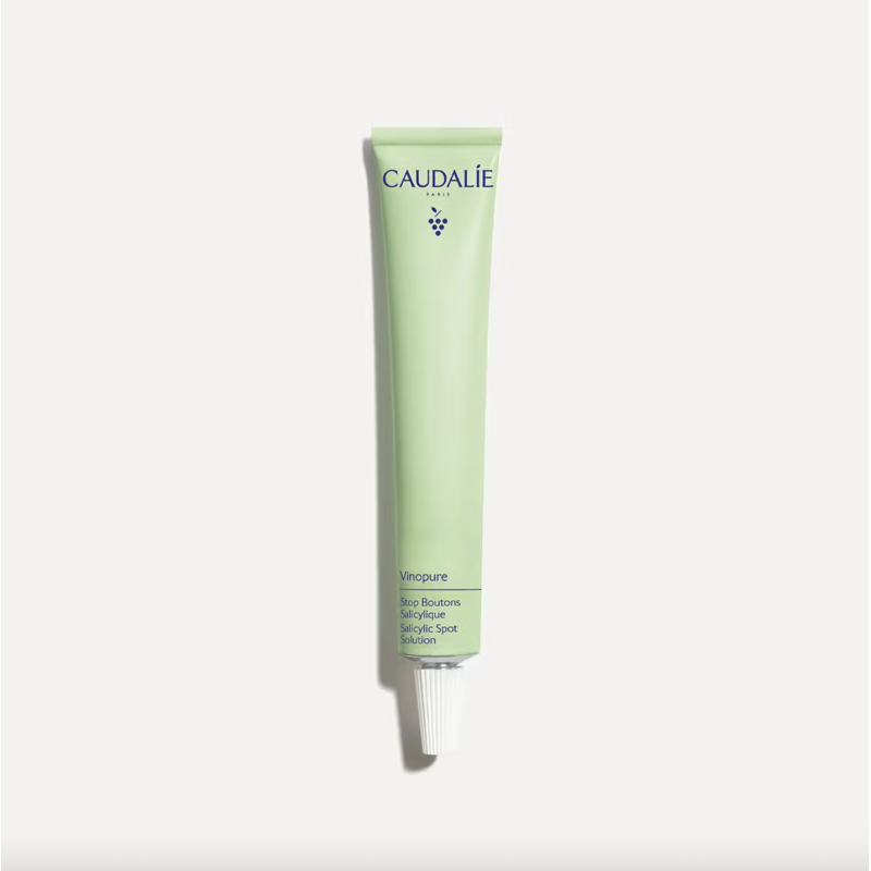 Caudalie Vinopure Stop Borbulhas Ácido Salicílico 15ml – Tratamento Local Anti-Imperfeições Instantâneo