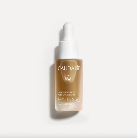 Caudalie Gotas Solares Autobronzeadoras 15ml – Bronzear Natural e Progressivo com Hidratação e Luminosidade