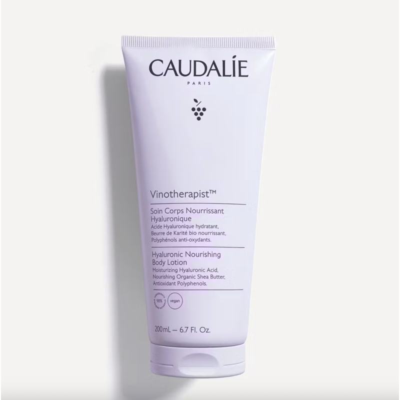 Caudalie Vinotherapist Cuidado Corporal Nutritivo Hialurónico 200ml – Hidratação e Suavidade Intensa para Todo o Corpo