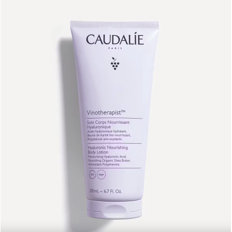Caudalie Vinotherapist Cuidado Corporal Nutritivo Hialurónico 200ml – Hidratação e Suavidade Intensa para Todo o Corpo