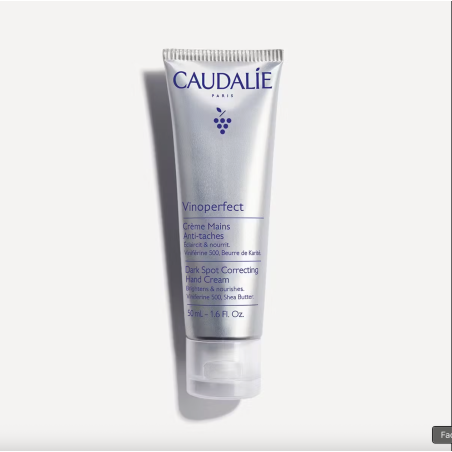 Caudalie Vinoperfect Creme de Mãos Antimanchas 50ml – Mãos Hidratadas, Uniformes e Luminosas