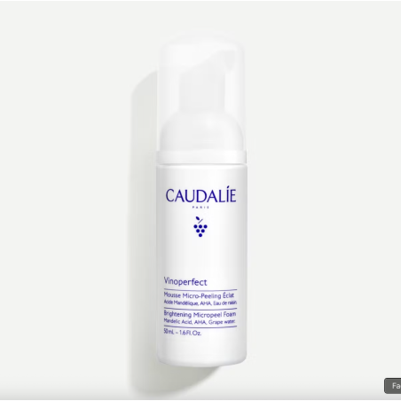 Caudalie Vinoperfect Peel Éclat Mousse 50ml – Máscara Iluminadora e Renovadora da Pele