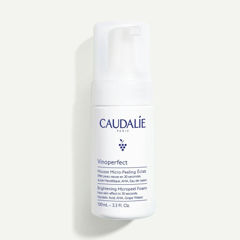 Caudalie Vinoperfect Espuma Micro-Peeling Luminosidade 100ml – Limpeza e Renovação Suave da Pele