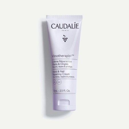 Caudalie Vinotherapist Creme Reparador Mãos e Unhas 75ml – Nutrição, Suavidade e Proteção Intensa