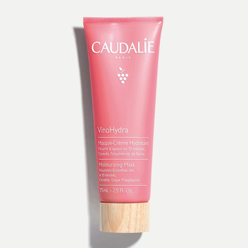 Caudalie VinoHydra Máscara-Creme Hidratante 75ml – Nutrição Intensa e Conforto Imediato para a Pele