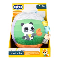 Chicco Bola Musical 6–36M | Brinquedo Interativo com Sons e Luzes para Bebés