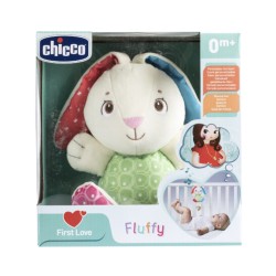 Chicco Caixa de Música Fluffy 0m+ | Peluche Musical para o Sono do Bebé