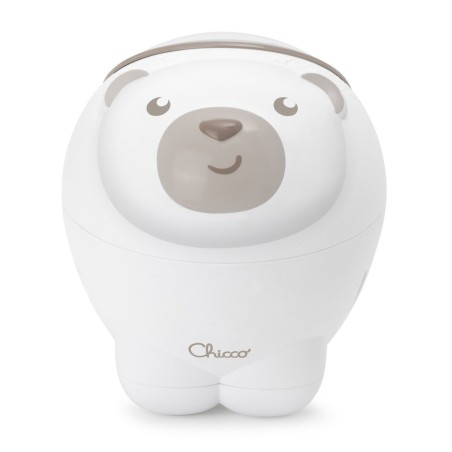 Chicco Projetor Urso Polar 2 em 1Neutro| Luz Noturna e Peluche Musical para Bebé