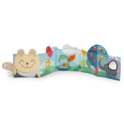 Chicco Livro de Atividades Macio 0M+ | Brinquedo Sensorial para Bebé