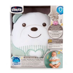 Chicco Doce Ursinho Neutro | Peluche Musical com Luz Noturna e Músicas Relaxantes para Bebé