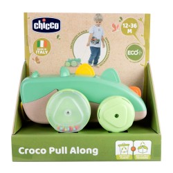 Chicco Croco Puxa e Anda | Brinquedo de Arrastar para Bebés