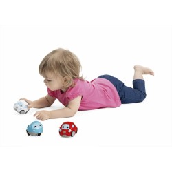 Chicco Turbo Ball Car Vintage | Conjunto de 3 Carrinhos Rápidos e Divertidos