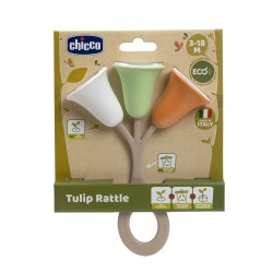 Chicco Roca Tulipa – Brinquedo de Estimulação Sensorial e Dentição para Bebé
