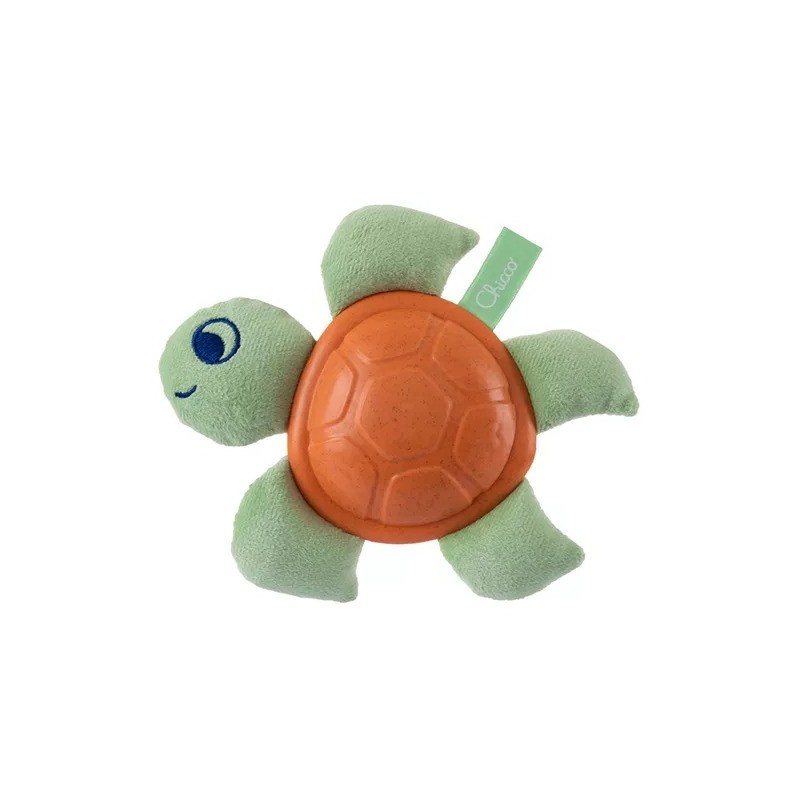 Chicco Roca Tartaruga Eco – Brinquedo Ecológico de Estimulação Sensorial para Bebés 3-24 Meses