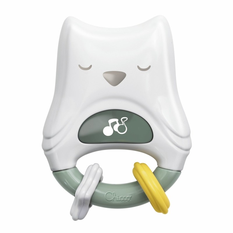 Chicco Roca Mocho Dia & Noite – Roca Interativa com Luzes e Sons para Estimulação Sensorial do Bebé