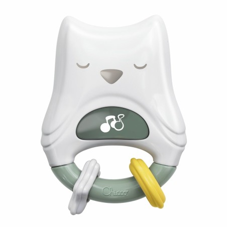 Chicco Roca Mocho Dia & Noite – Roca Interativa com Luzes e Sons para Estimulação Sensorial do Bebé