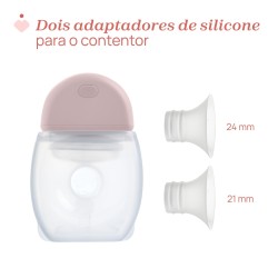Chicco Bomba Tira-Leite Dupla – Extração Simultânea, Rápida e Confortável do Leite Materno