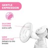 Chicco Bomba Tira-Leite Manual NaturalFeeling – Extração Suave e Confortável, Inspirada na Sucção Natural do Bebé