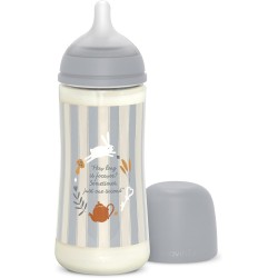 Suavinex Wonderland Biberão 360ml – Tetina Silicone Redonda Fluxo Denso Anticólicas