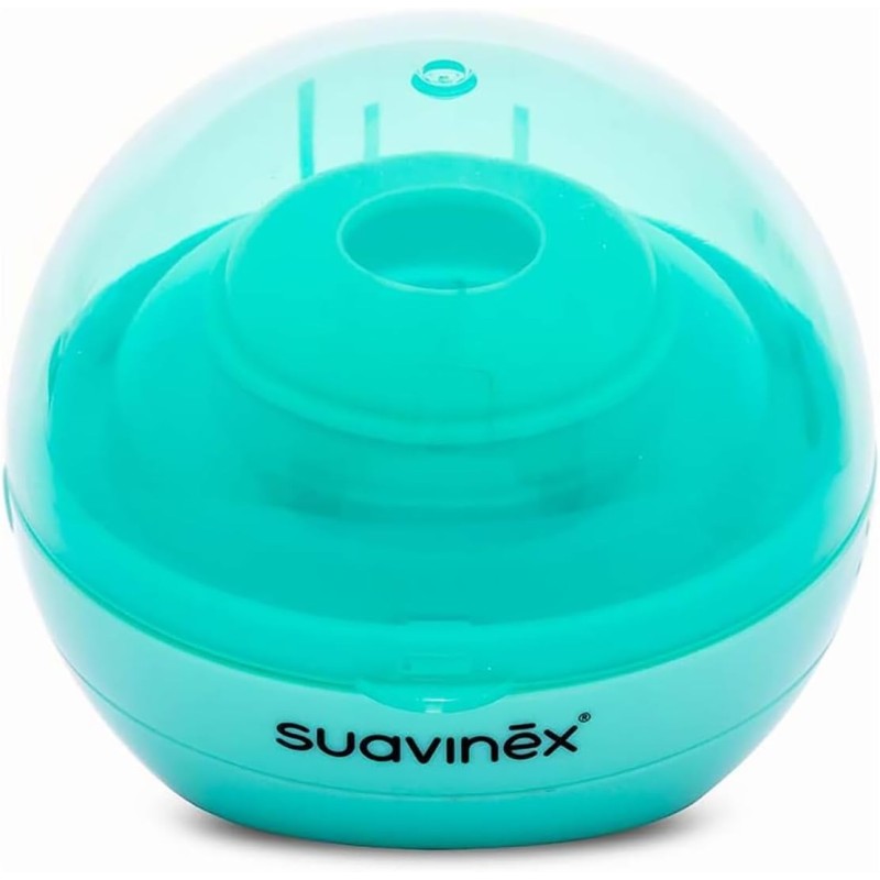 Suavinex Duccio Esterilizador de Chupeta Portátil Verde – Elimina 99% das Bactérias com Luz UV