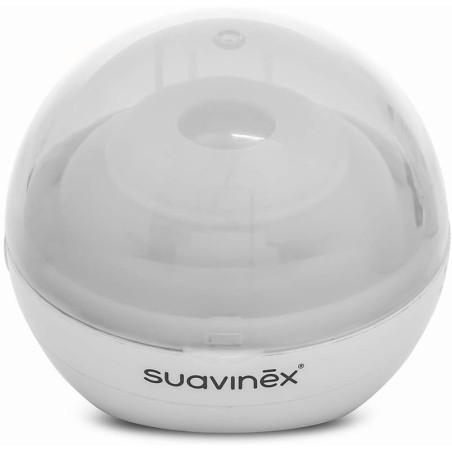 Suavinex Duccio Esterilizador de Chupeta Portátil Branco – Elimina 99% das Bactérias com Luz UV