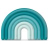 Suavinex Mordedor Arco-Íris Silicone +0M – Mordedor Sensorial Suave para Bebé